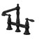 Kingston Brass KS7270ALBS Kitchen Faucet W/ Side Sprayer, Matte Black KS7270ALBS - alternate 1
